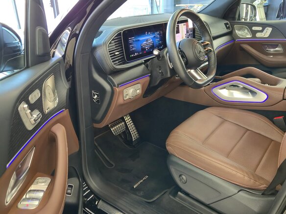 2024 Mercedes-Benz GLS 450 II (X167) Рестайлинг, чёрный - вид 9