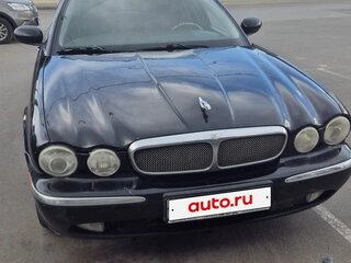 2005 Jaguar XJ III (X350/X358), чёрный, 1100000 рублей, вид 2