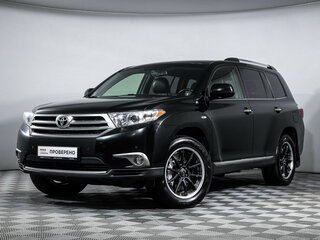 2013 Toyota Highlander II (XU40) Рестайлинг, чёрный, 1950000 рублей, вид 1