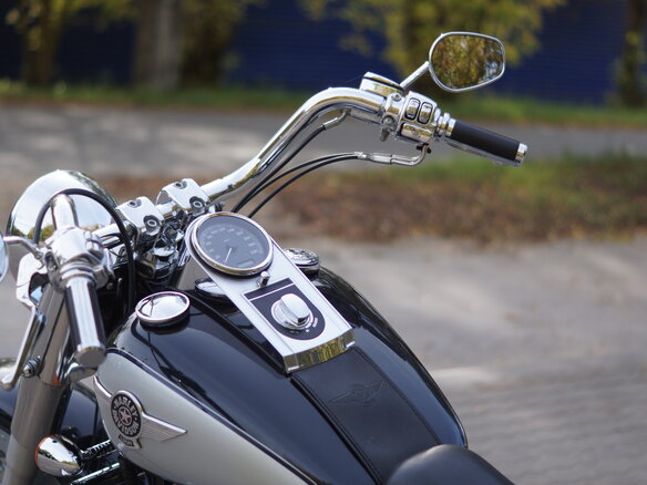 2012 Harley-Davidson Fat Boy, чёрный - вид 10