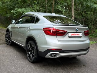 2015 BMW X6 30d II (F16), серебристый, 3900000 рублей, вид 5
