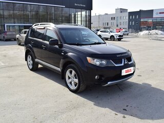 2008 Mitsubishi Outlander II, чёрный, 1300000 рублей, вид 2