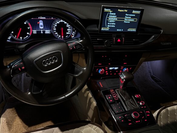 2011 Audi A6 IV (C7), чёрный, 1750000 рублей - вид 13