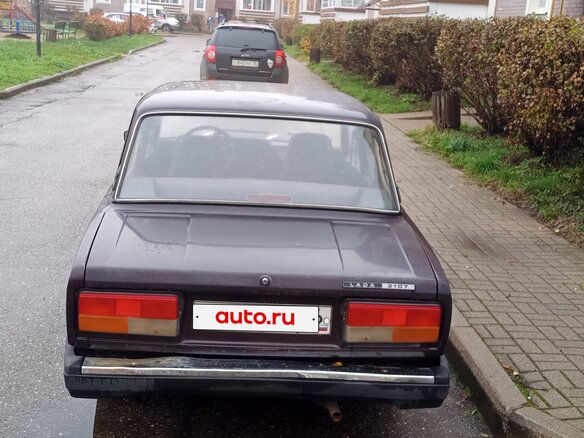 2010 Lada (ВАЗ) 2107, фиолетовый, 100000 рублей
