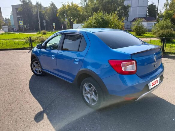 2021 Renault Logan Stepway II Рестайлинг, синий, 1170000 рублей - вид 5
