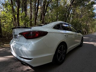 2016 Hyundai Sonata VII (LF), белый, 970000 рублей, вид 5
