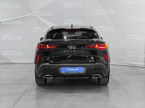 2021 Infiniti QX55, чёрный - вид 4