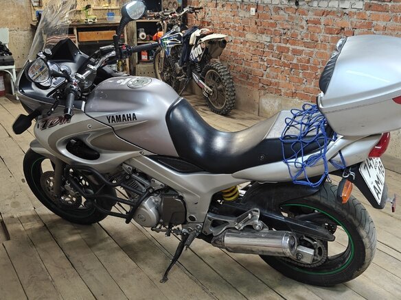 1999 Yamaha TDM850, серебристый, 300000 рублей - вид 4