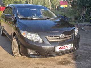 2008 Toyota Corolla X (E140, E150), чёрный, 560000 рублей, вид 2