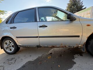 2008 Lada (ВАЗ) Kalina I, серебристый, 95000 рублей, вид 4
