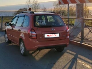 2018 Lada (ВАЗ) Kalina II, оранжевый, 485000 рублей, вид 3