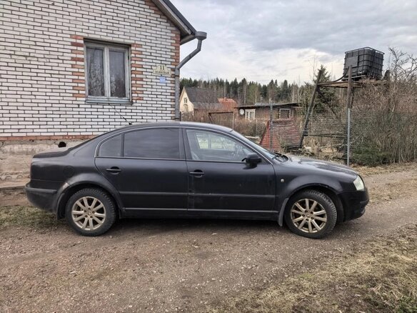 2002 Skoda Superb I, чёрный, 435000 рублей - вид 1