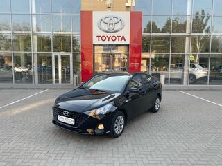 2021 Hyundai Solaris II Рестайлинг, чёрный, 1799000 рублей, вид 1