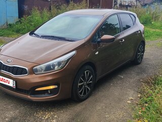 2016 Kia Ceed II Рестайлинг, коричневый, 1000000 рублей, вид 2