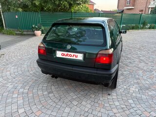 1993 Volkswagen Golf III, зелёный, 275000 рублей, вид 4