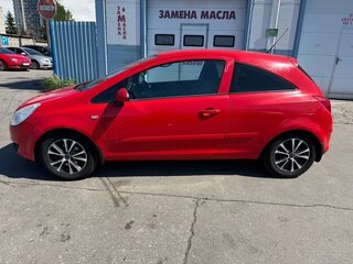 2007 Opel Corsa D, красный, 299999 рублей, вид 4