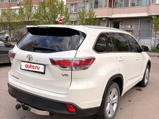 2014 Toyota Highlander III (XU50), белый, 2300000 рублей, вид 4