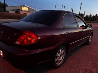 2007 Kia Spectra I Рестайлинг 2, красный, 260000 рублей, вид 3