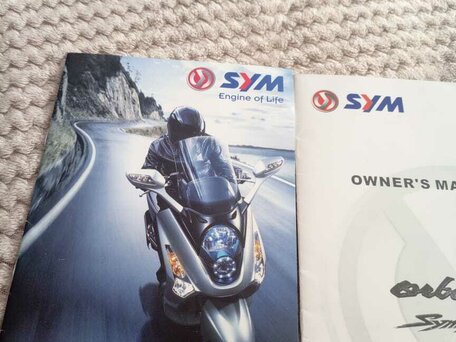 2011 Sym Orbit, красный, 45000 рублей, вид 3