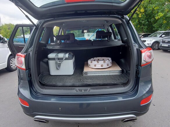 2012 Hyundai Santa Fe II Рестайлинг, серый, 1420000 рублей - вид 7