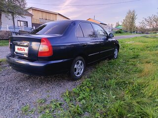 2008 Hyundai Accent ТагАЗ II, синий, 300000 рублей, вид 5