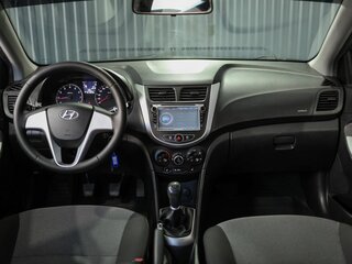 2011 Hyundai Solaris I, синий, 599000 рублей, вид 5
