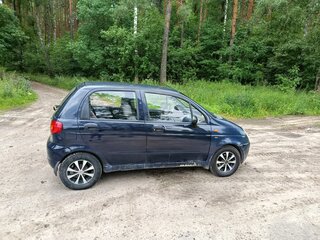 2005 Daewoo Matiz I Рестайлинг, синий, 300000 рублей, вид 2