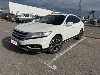 2014 Honda Crosstour I Рестайлинг, белый, 1380000 рублей, вид 1