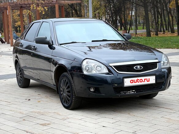 2009 Lada (ВАЗ) Priora I, чёрный, 275000 рублей - вид 2