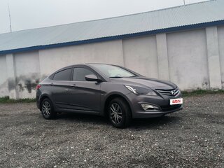 2015 Hyundai Solaris I Рестайлинг, серый, 1100000 рублей, вид 5