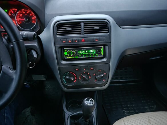 2008 Fiat Punto III Grande Punto, чёрный, 360000 рублей - вид 13