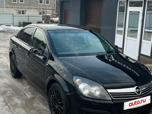 2008 Opel Astra H Рестайлинг, чёрный, 340000 рублей - вид 2