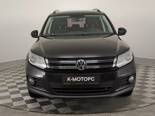 2014 Volkswagen Tiguan I Рестайлинг, чёрный, 1190000 рублей, вид 2