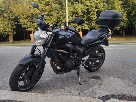 2005 Yamaha FZ6, чёрный, 300000 рублей, вид 1