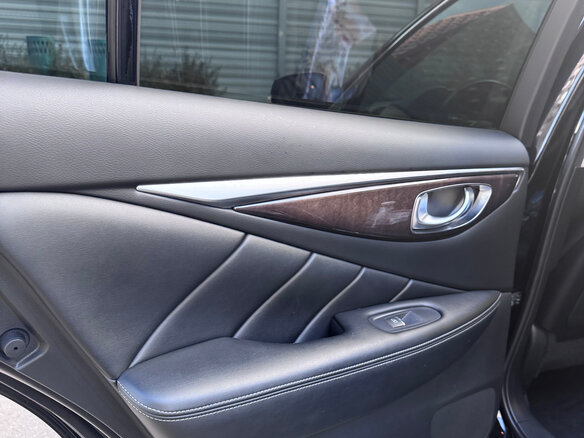 2017 Infiniti Q50 I Рестайлинг, чёрный, 1900000 рублей - вид 12