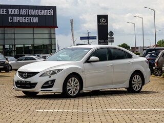 2010 Mazda 6 II (GH) Рестайлинг, белый, 925000 рублей, вид 1