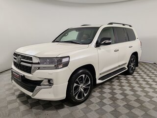 2020 Toyota Land Cruiser 200 Series Рестайлинг 2, белый, 4999000 рублей, вид 1