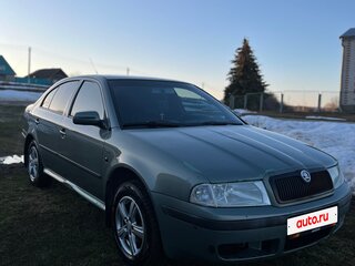 2002 Skoda Octavia I (A4) Рестайлинг, зелёный, 250000 рублей, вид 4