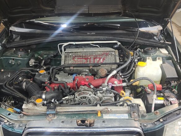 2003 Subaru Forester II, зелёный, 1100000 рублей - вид 8