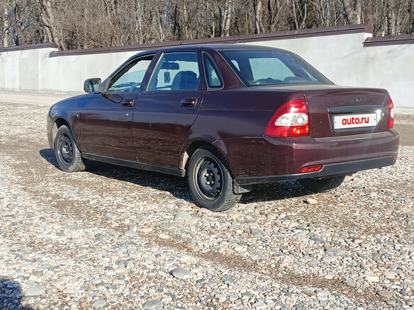 2012 Lada (ВАЗ) Priora I, пурпурный, 285000 рублей - вид 6