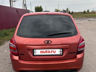 2013 Lada (ВАЗ) Kalina II, оранжевый, 500000 рублей, вид 4