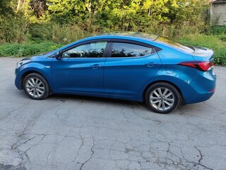 2015 Hyundai Elantra V (MD) Рестайлинг, синий, 1200000 рублей, вид 5