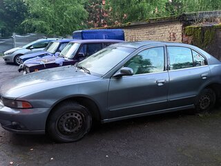2003 Mitsubishi Galant VIII Рестайлинг, серый, 180000 рублей, вид 2