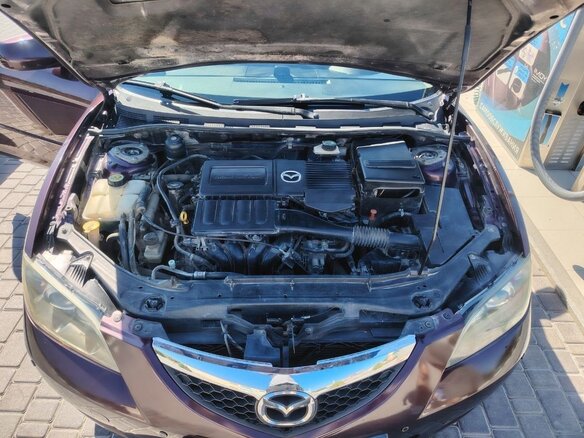 2007 Mazda 3 I (BK) Рестайлинг, красный, 660000 рублей - вид 5