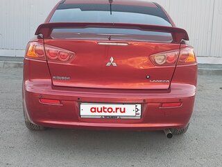 2007 Mitsubishi Lancer X, красный, 550000 рублей, вид 4