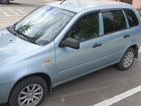 2012 Lada (ВАЗ) Kalina I, голубой, 370000 рублей, вид 4