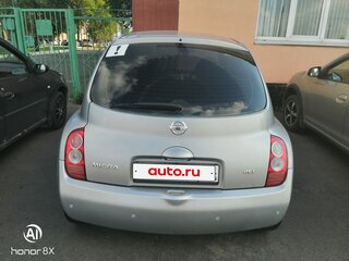 2005 Nissan Micra III (K12), серебристый, 430000 рублей, вид 2