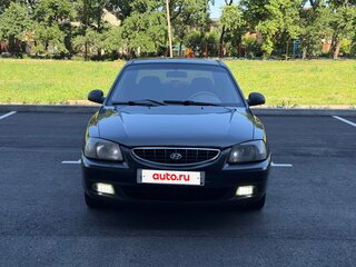 2008 Hyundai Accent ТагАЗ II, чёрный, 249000 рублей, вид 3