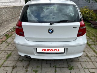 2011 BMW 1 серии 116i I (E81/E82/E87/E88) Рестайлинг, белый, 1270000 рублей, вид 5