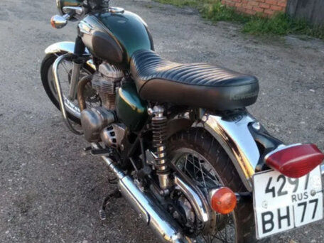 2011 Kawasaki W 800, зелёный, 465000 рублей, вид 3